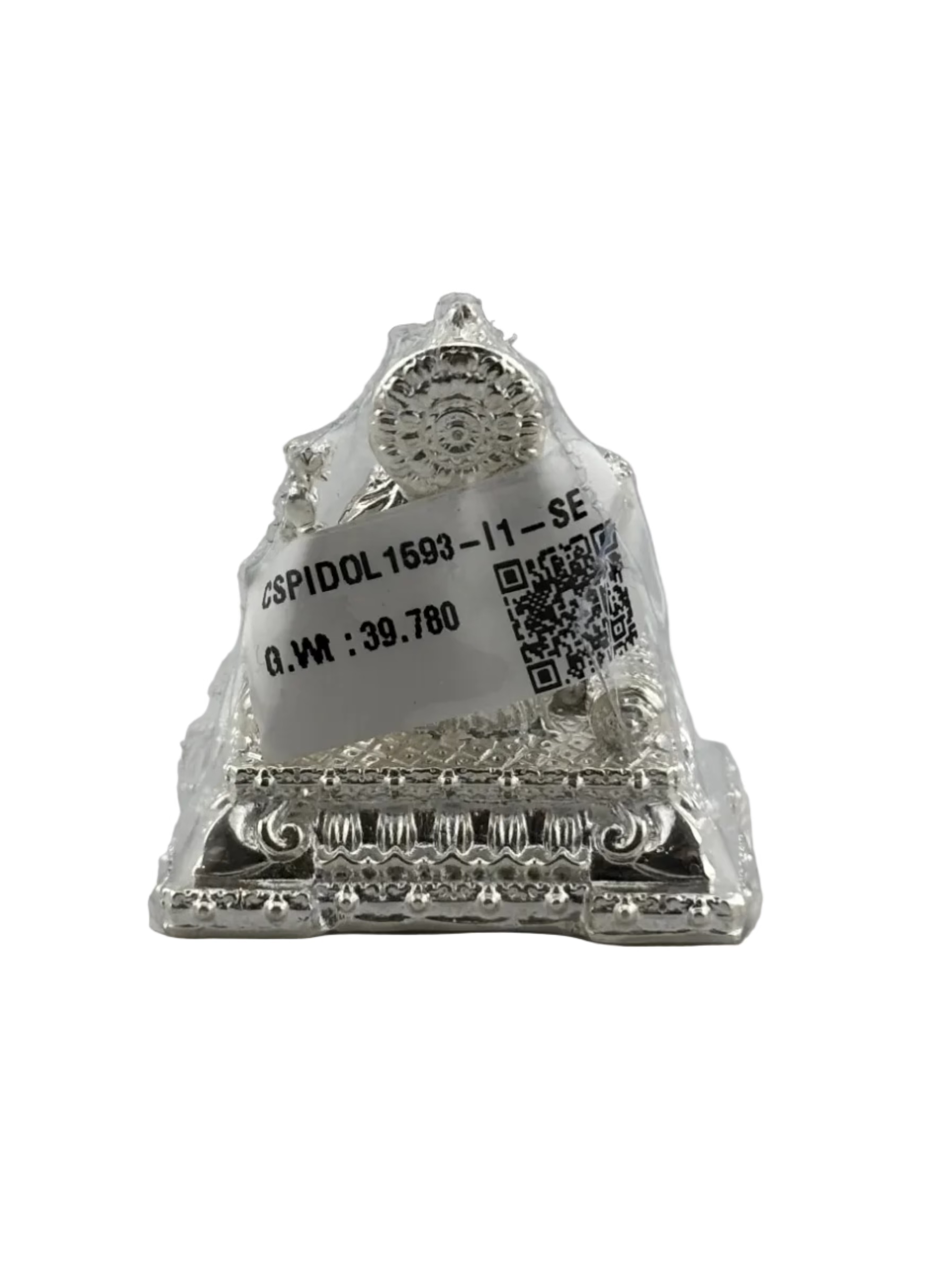 Silver Maa Laxmi Idol – Spiritual Maa Laxmi Murti for Temple Decor & Festivals