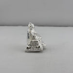 Silver Maa Laxmi Idol – Spiritual Maa Laxmi Murti for Temple Decor & Festivals