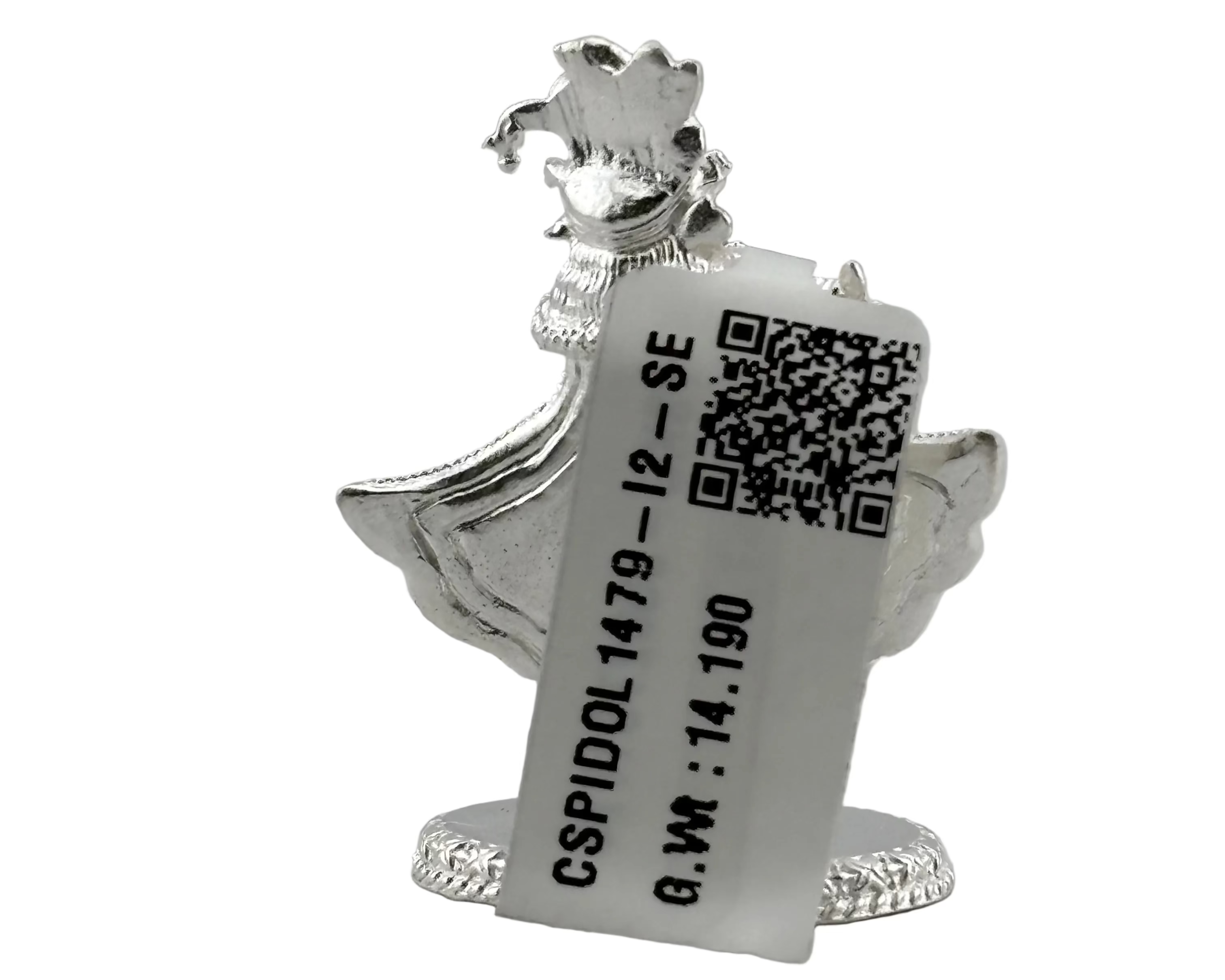 Silver Lord Krishna Idol – Spiritual Krishna Murti for Temple Decor & Festivals