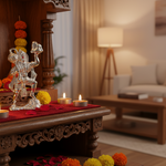 Silver Lord Hanuman Idol – Spiritual Hanuman Murti for Temple Decor & Festivals