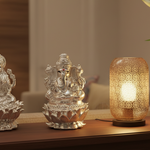 Silver Ganesh Lakshmi Idol 40gm each