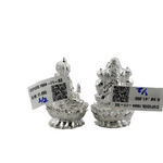 Silver Ganesh Lakshmi Idol 40gm each