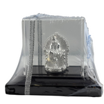 Silver Sai Baba Idol 35gm – Spiritual Sai Baba Murti for Temple Decor & Festivals