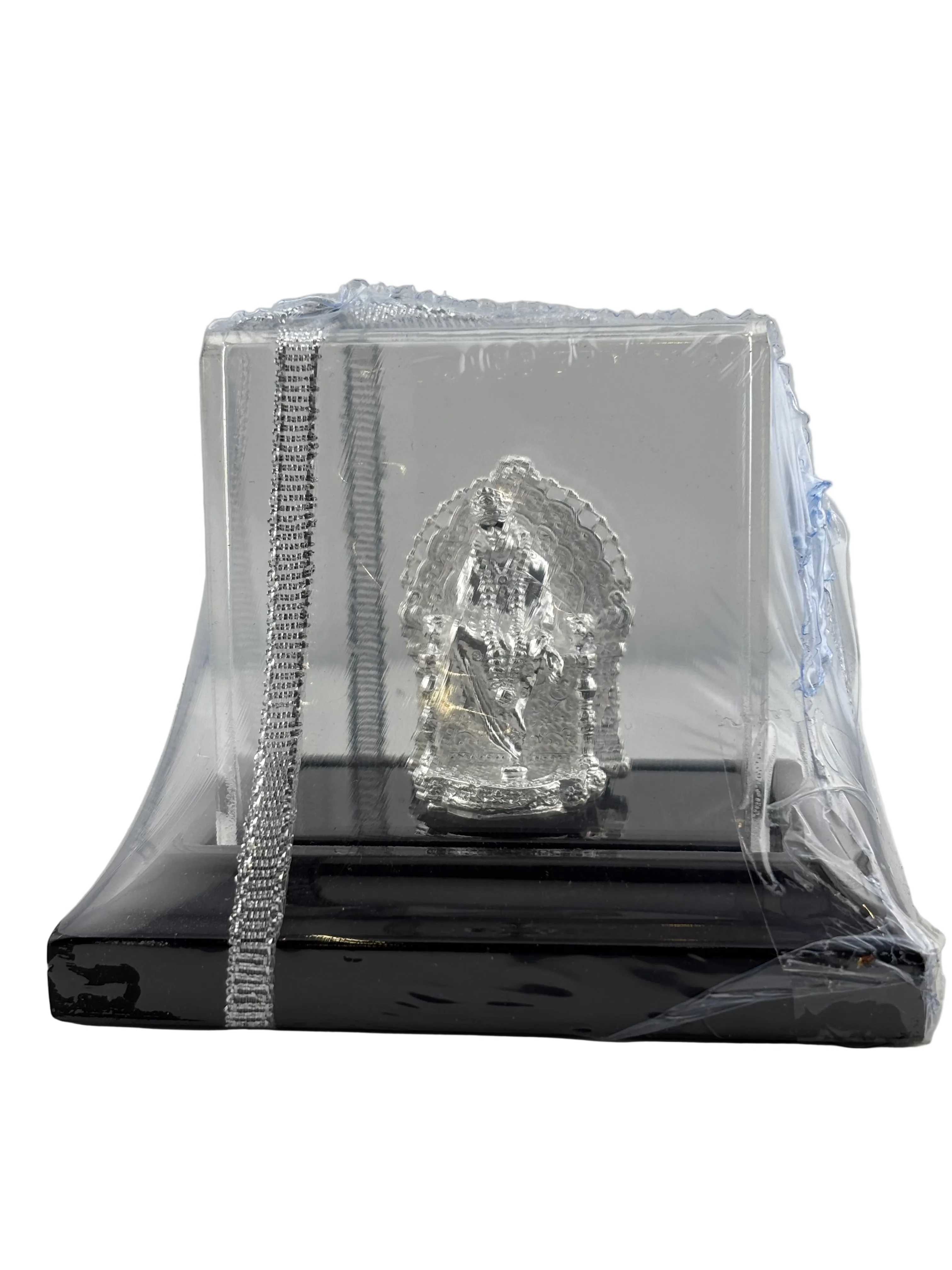 Silver Sai Baba Idol 35gm – Spiritual Sai Baba Murti for Temple Decor & Festivals
