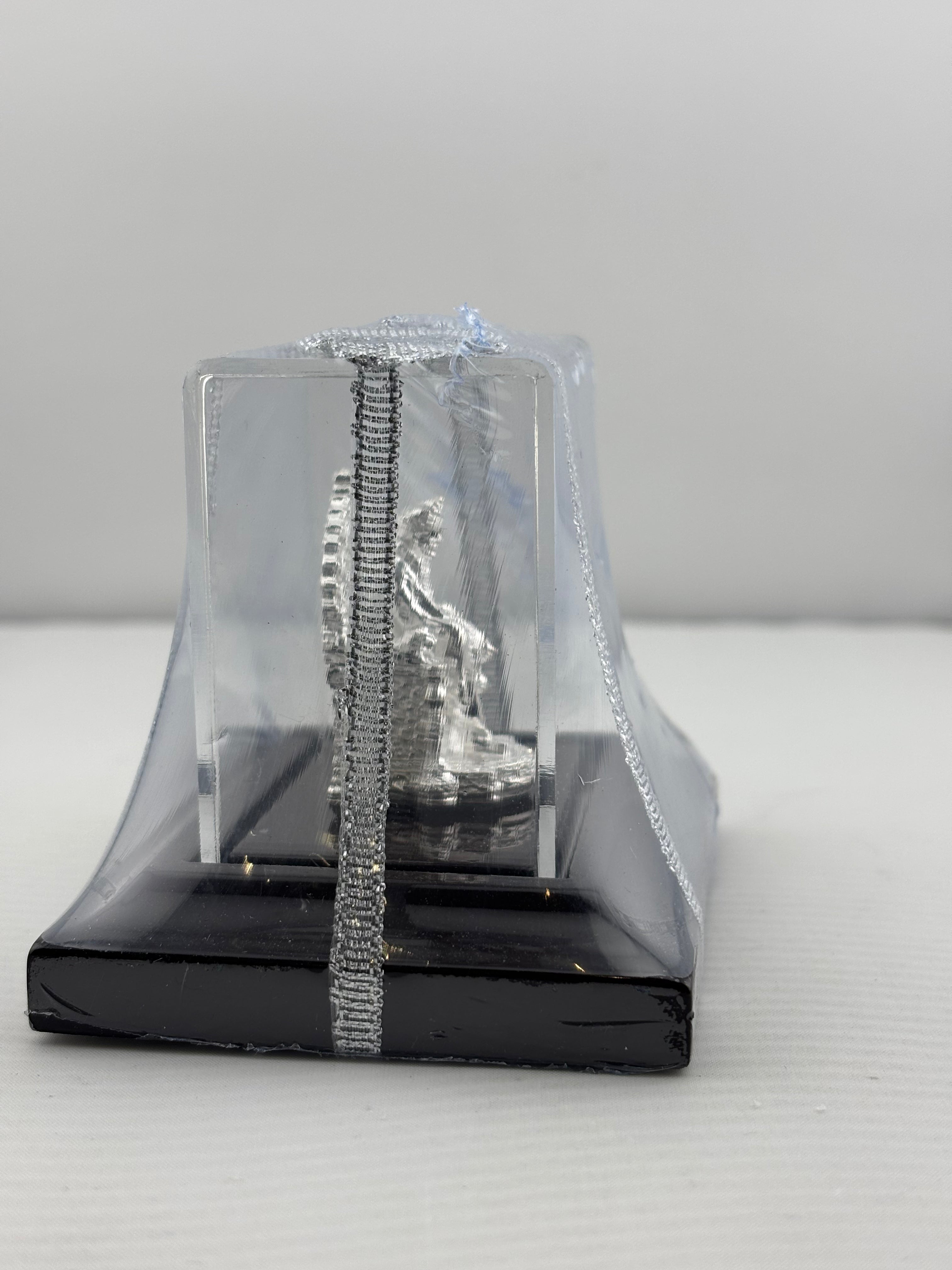 Silver Sai Baba Idol 35gm – Spiritual Sai Baba Murti for Temple Decor & Festivals