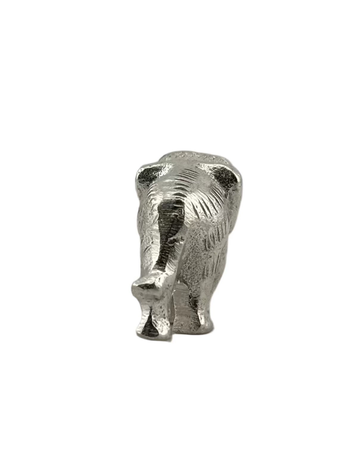1 Elephant – 20 g Pure Silver Elephant Symbol of Wisdom & Strength Home Decor Gift Silver silver idol