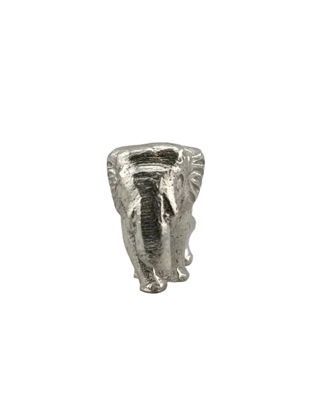 1 Elephant – 20 g Pure Silver Elephant Symbol of Wisdom & Strength Home Decor Gift Silver silver idol