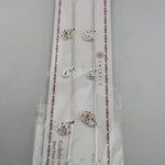 Royal Floral Kundan Silver Anklet – 99.9% Pure Silver – Adjustable – 29.48 g