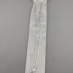 Diamond Cut Cuban Link Silver Anklet in 925 Sterling Silver (9 Inch) (25g)
