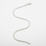 Snake Chain Silver Necklace in 925 Sterling Silver