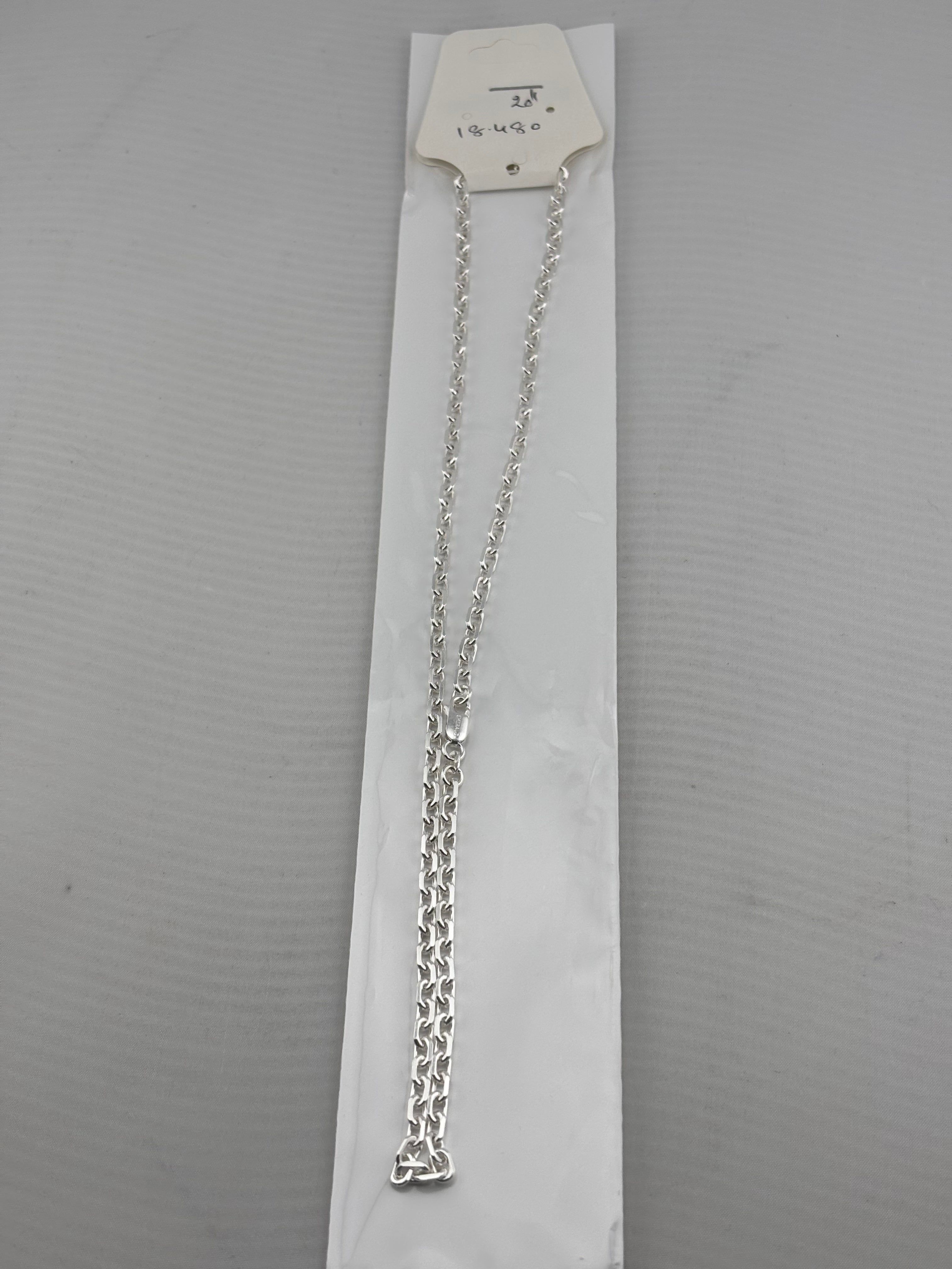 Fancy Link Silver Chain in 925 Sterling Silver