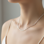 Fancy Link Silver Chain in 925 Sterling Silver