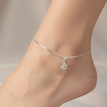 Chain Anklet – 925 Sterling Silver – Minimal Everyday Design – 6g