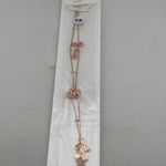 Rose Gold Evil Eye Anklet – Multi Charm Design – Adjustable Trendy Anklet – 10.60g