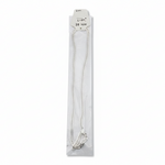 Japanese Curb Silver Chain in 925 Sterling Silver | Sleek Flat Link Chain Necklace