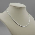 Box Link Silver Chain in 925 Sterling Silver