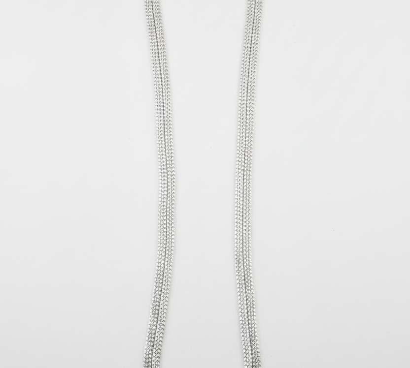 Classic Box Link Silver Chain in 925 Sterling Silver | Smooth Square Chain Necklace (20 Inch)(33g)