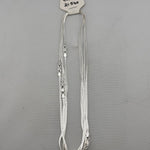Flat Curb Silver Chain 925