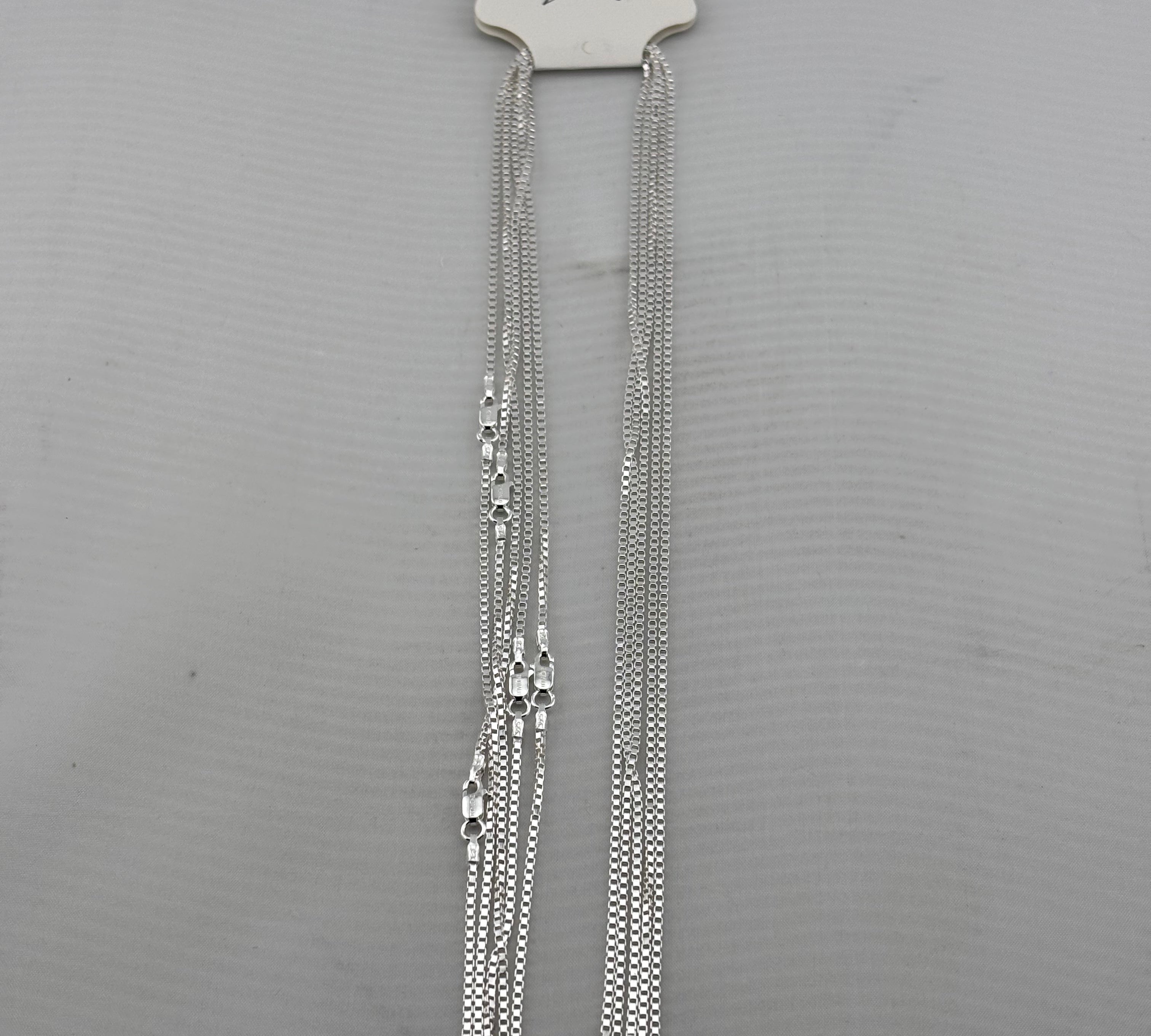 Slim Box Chain 925 Silver