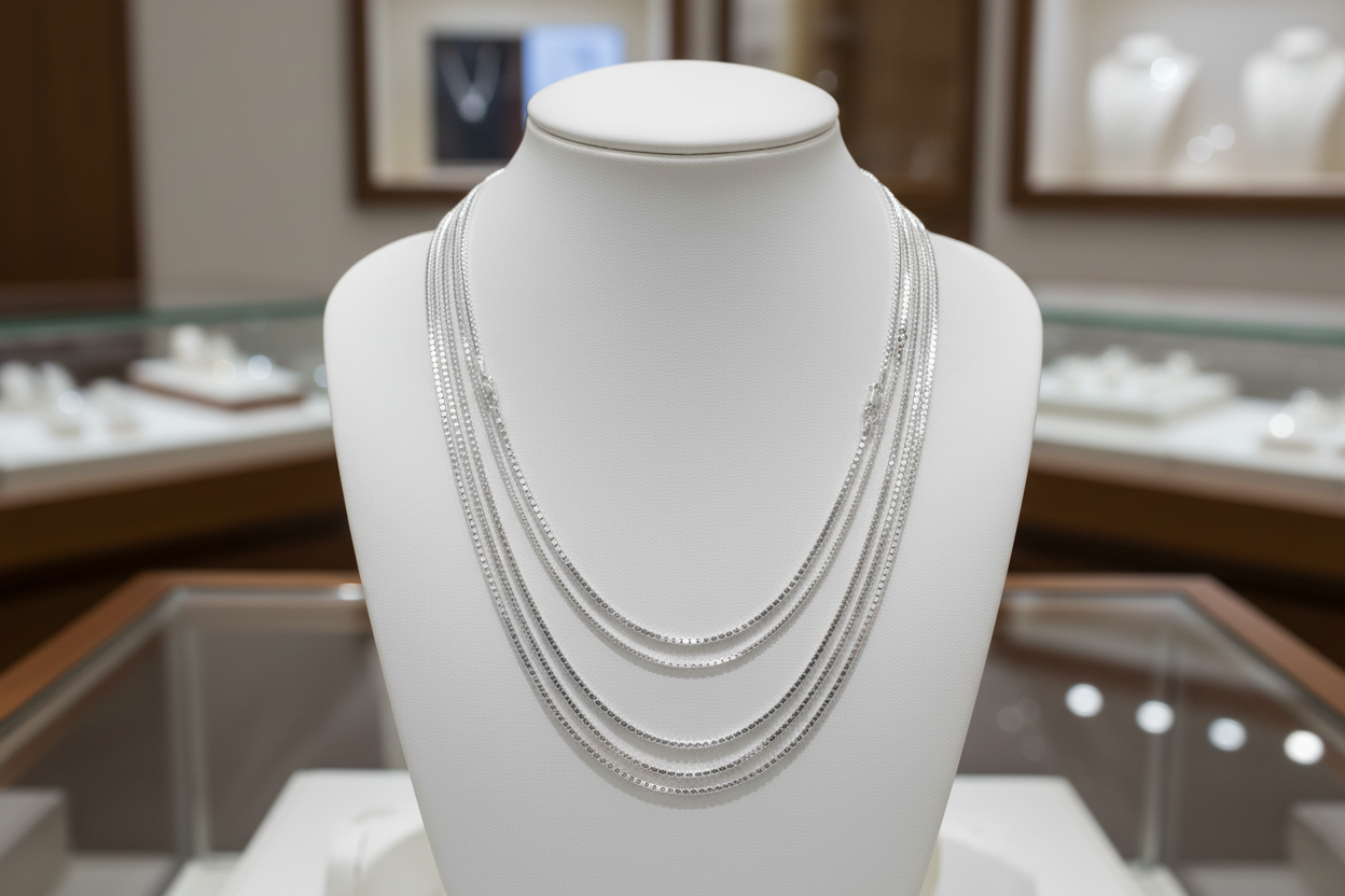 Slim Box Chain 925 Silver