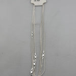 Sleek Round Snake Chain 925 Silver