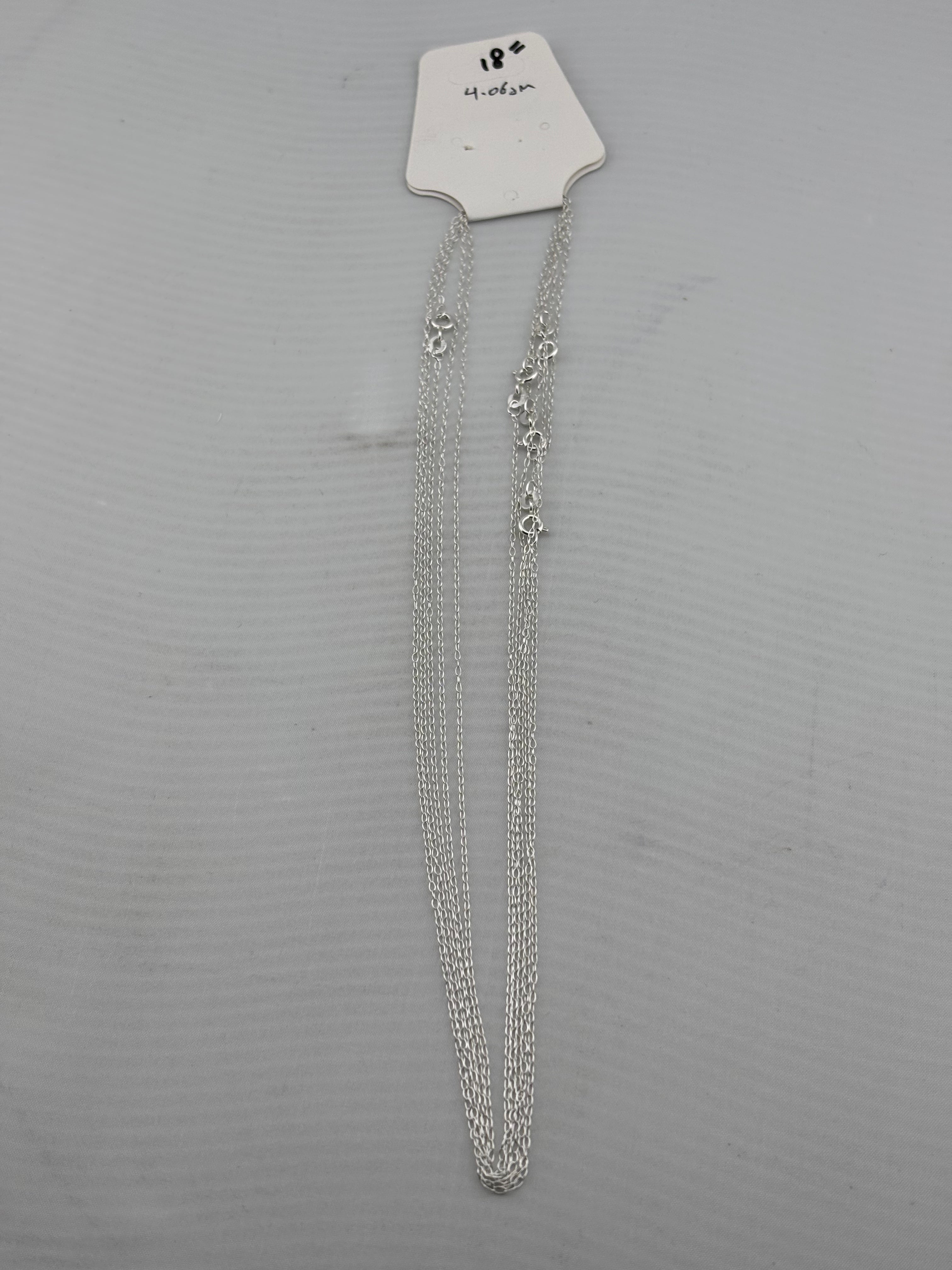 Delicate Cable Chain 925 Silver