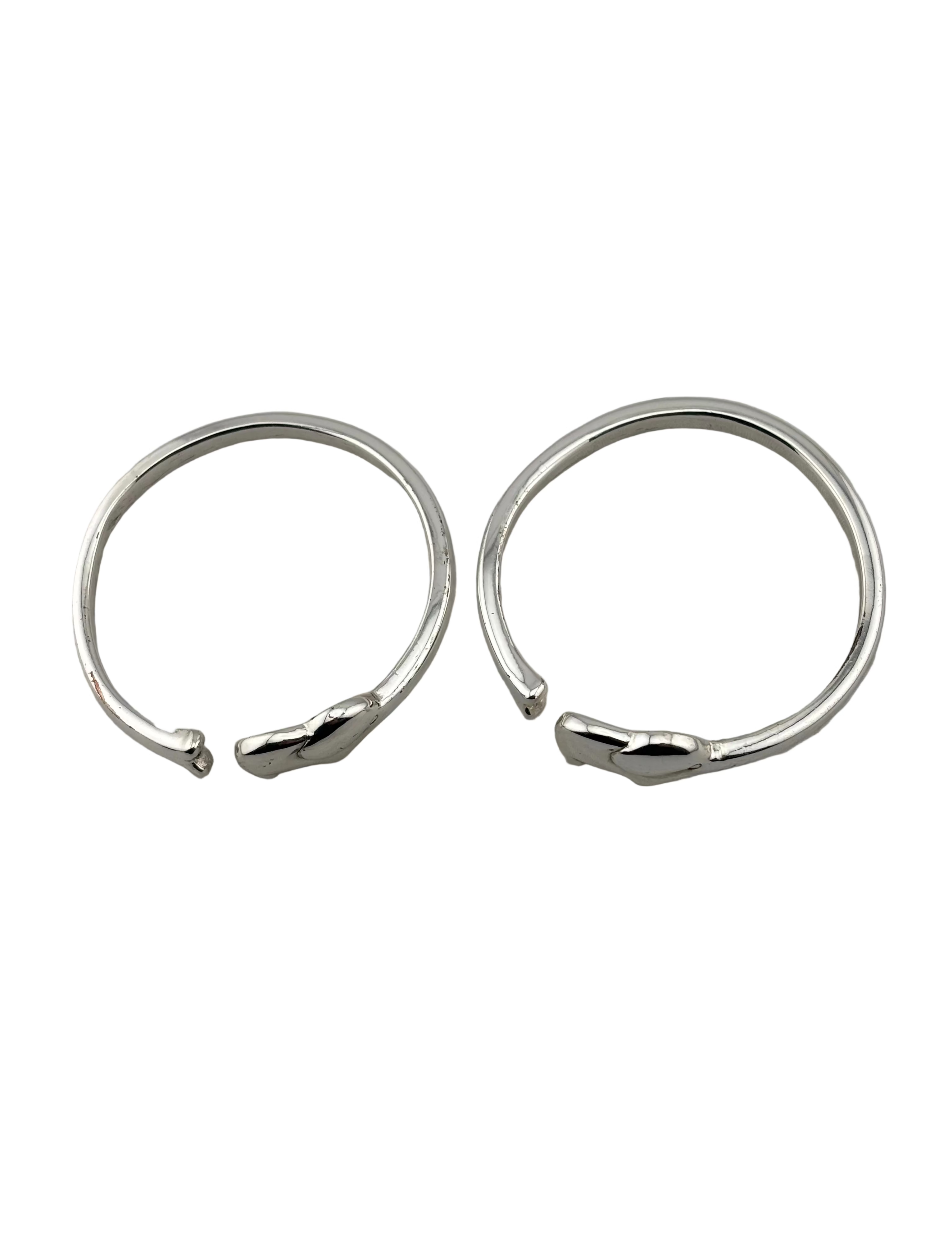 Kids Elephant Silver Kada – 925 Sterling Silver Baby Bracelet Open Kada Cute Animal Design