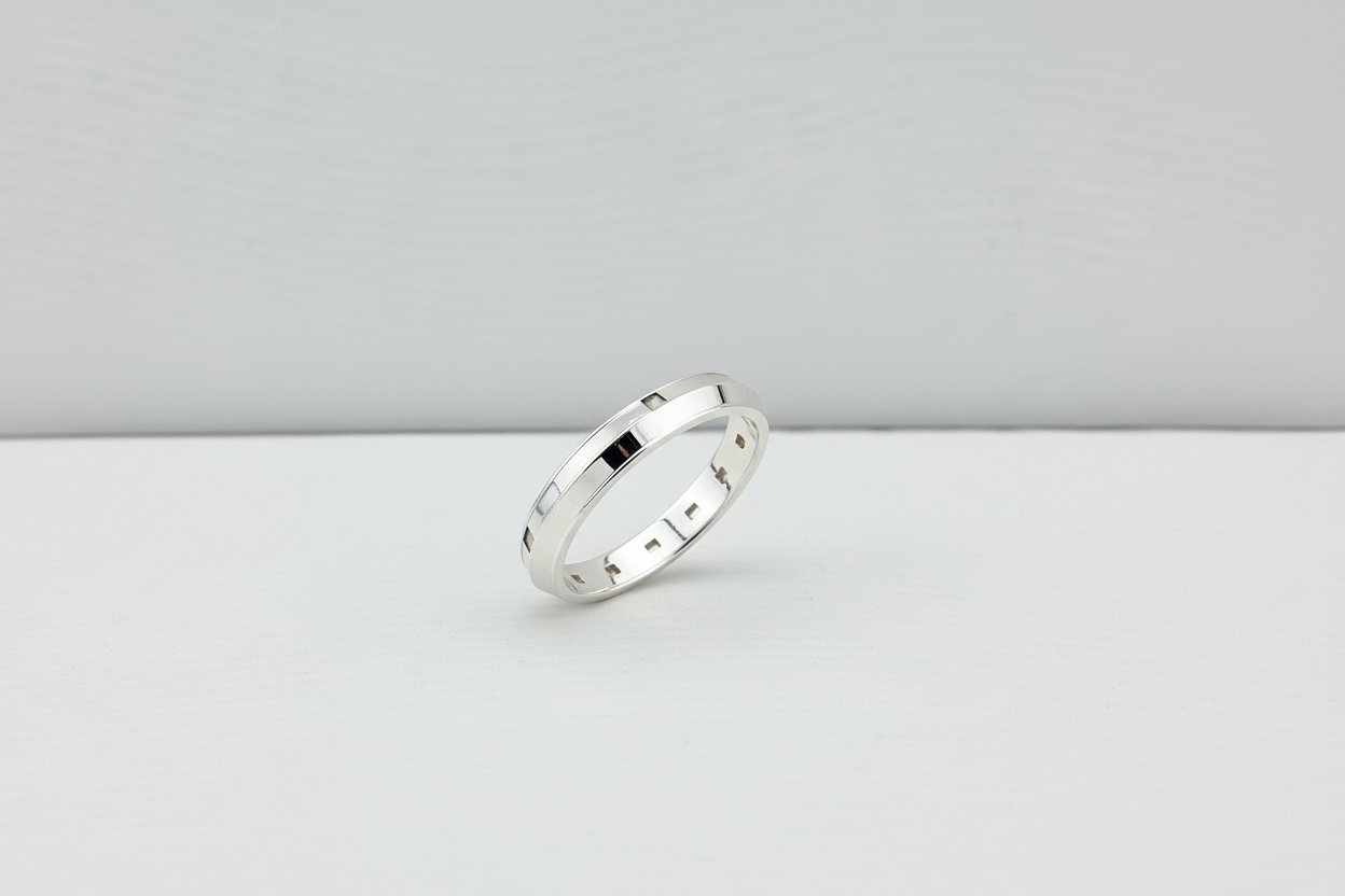 Plain Silver Kada – 925 Sterling Silver Bangle Smooth Finish Fixed Size Minimal Bracelet