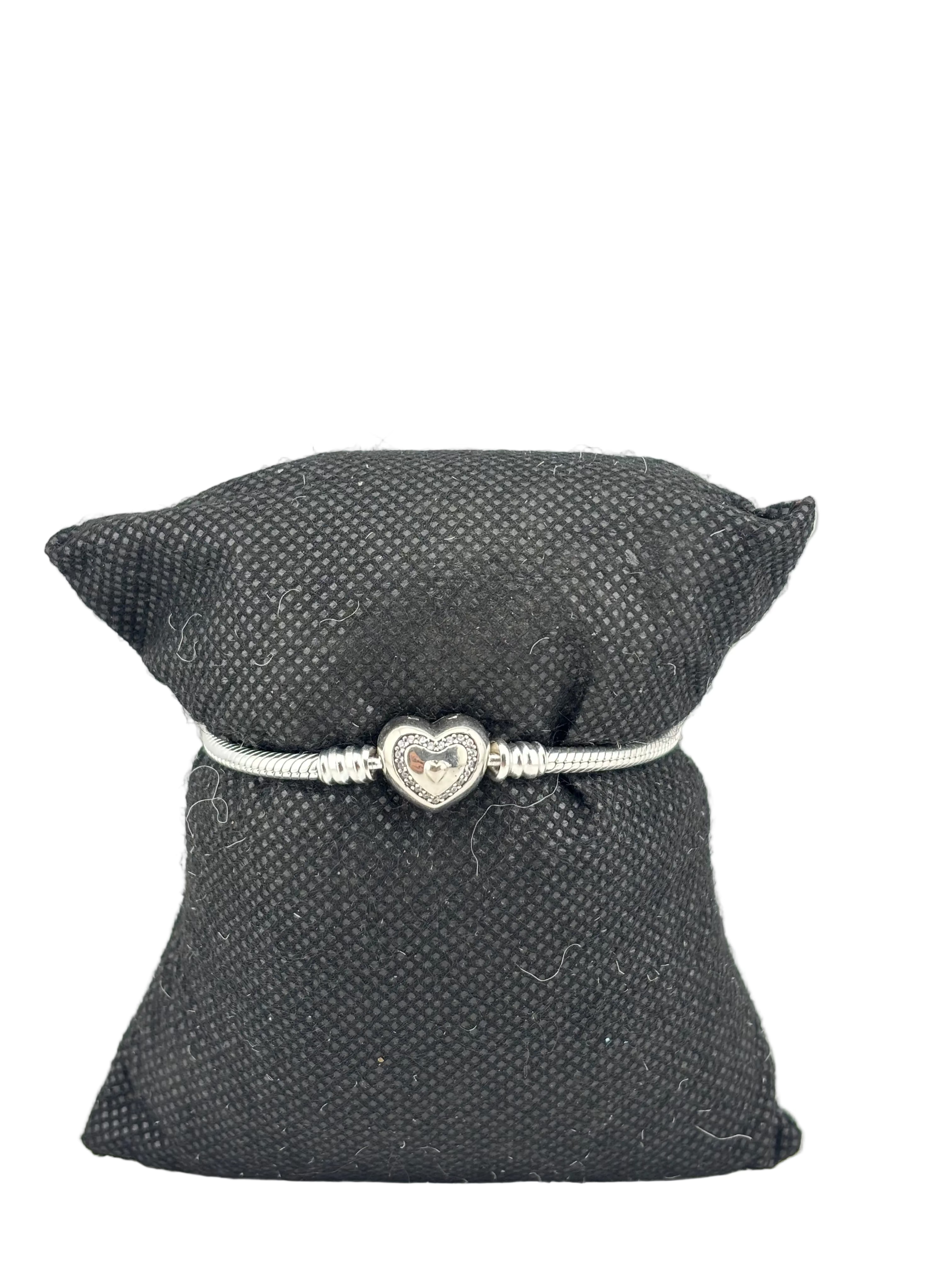 Charm Beaded Silver Bracelet – 925 Sterling Silver Kada with Designer Charms & Tassel