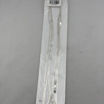 Flat Curb Silver Chain 925