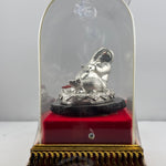 999 Pure Silver Reclining Lord Ganesha Idol 60g – Ganpati Murti