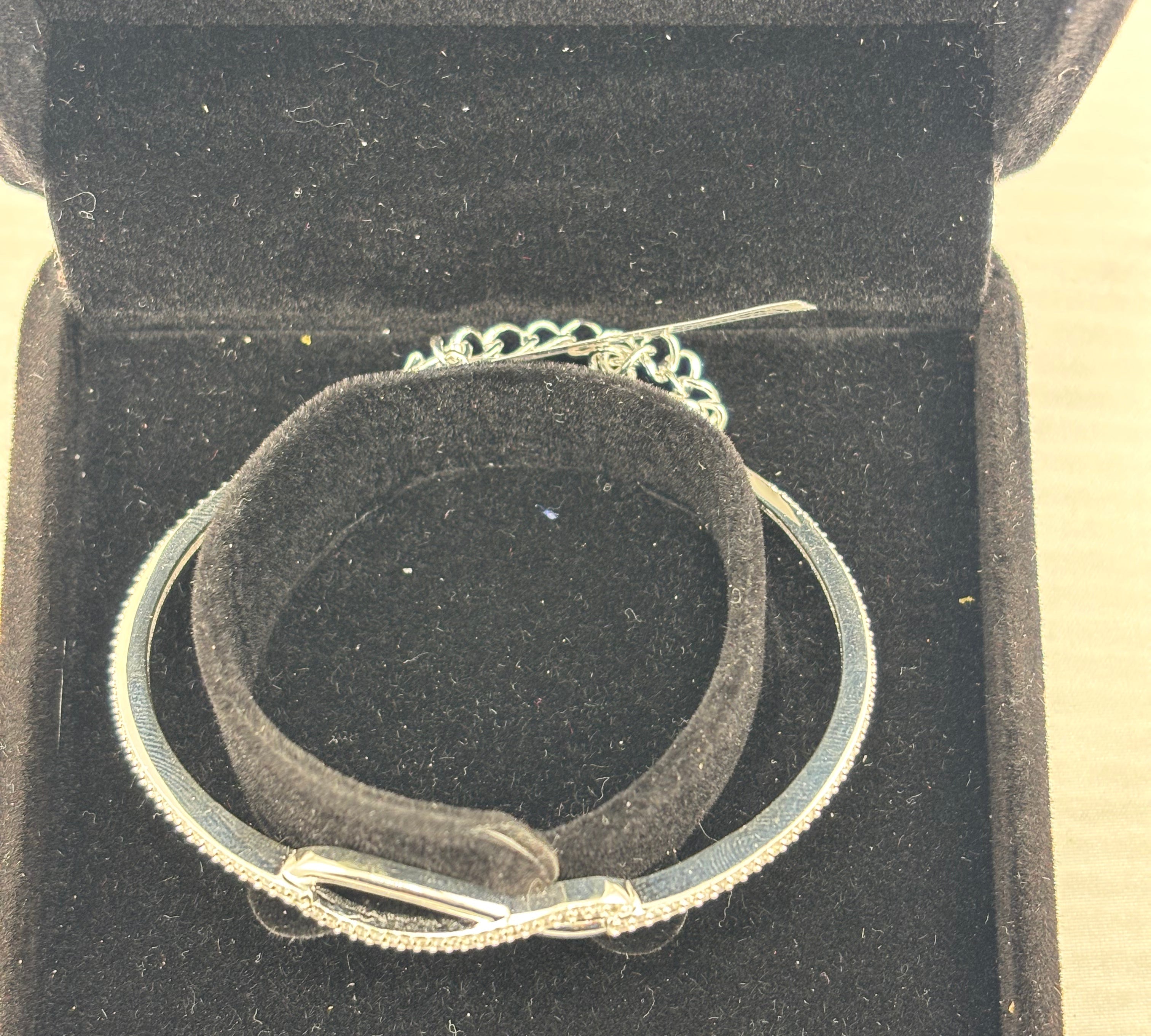 925 Sterling Silver Infinity CZ Women’s Bracelet | 7g