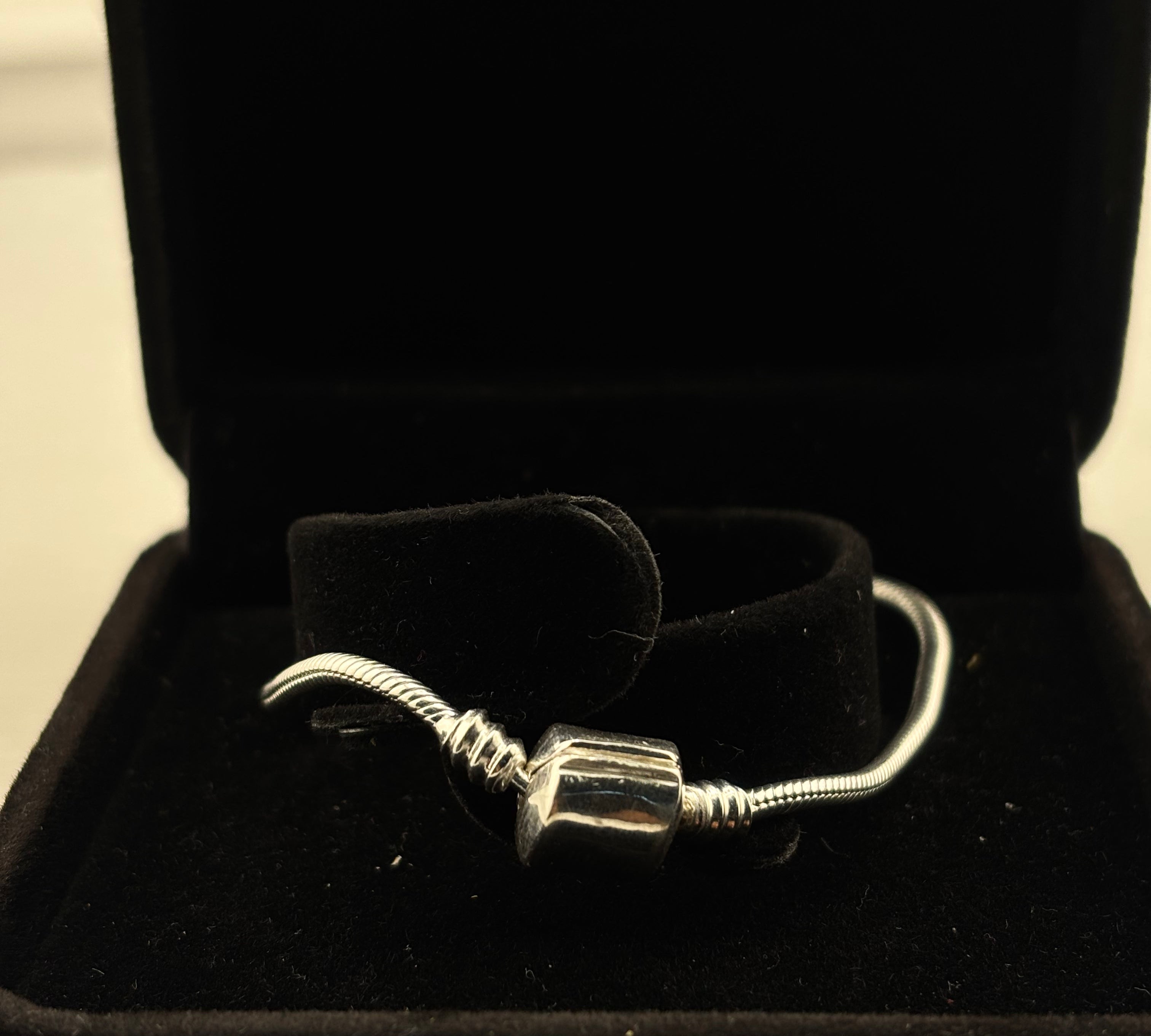 925 Sterling Silver Minimal Charm Women’s Bracelet