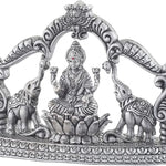 Silver Maa Lakshmi Idol – Spiritual Murti for Temple Decor & Festivals