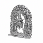 Silver Maa Kaali – Spiritual Devi Murti for Temple Decor & Festivals