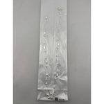 Bar Link Silver Anklet – 99.9% Pure Silver – Adjustable – 17.70 g