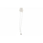 Charm Drop Silver Chain in 925 Sterling Silver