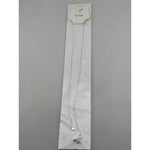 Charm Drop Silver Chain in 925 Sterling Silver