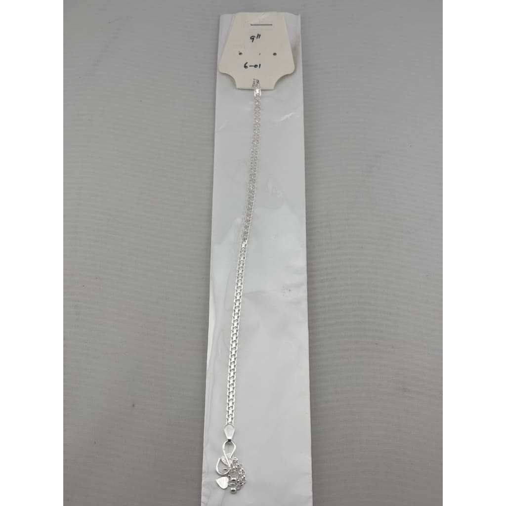 Chain Anklet – 925 Sterling Silver – Minimal Everyday Design – 6g