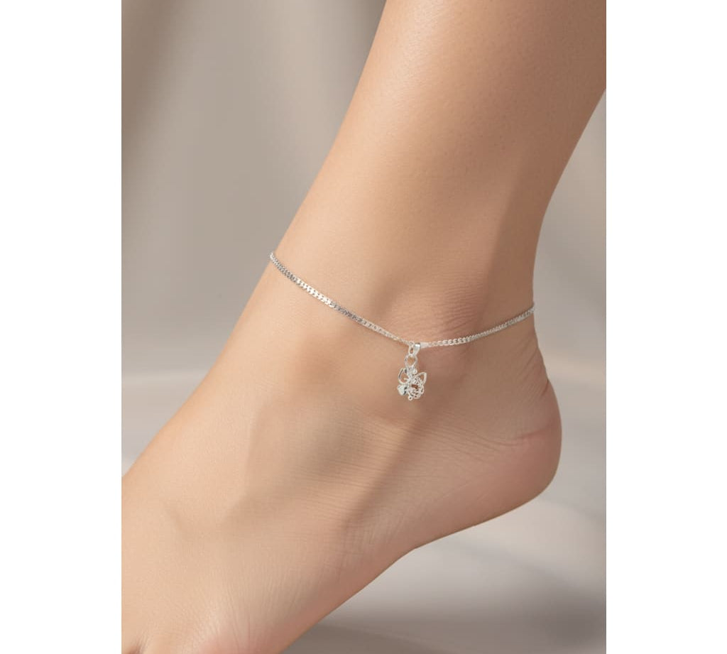 Chain Anklet – 925 Sterling Silver – Minimal Everyday Design – 6g