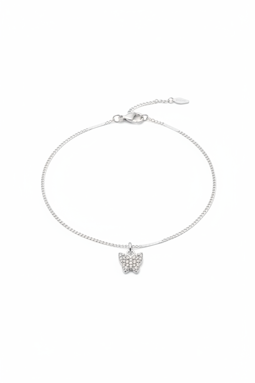 Classic Chain Anklet – 925 Sterling Silver – Minimal Everyday Design-6g