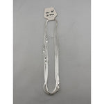Flat Curb Silver Chain 925