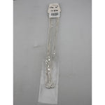 Delicate Snake Silver Chain in 925 Sterling Silver