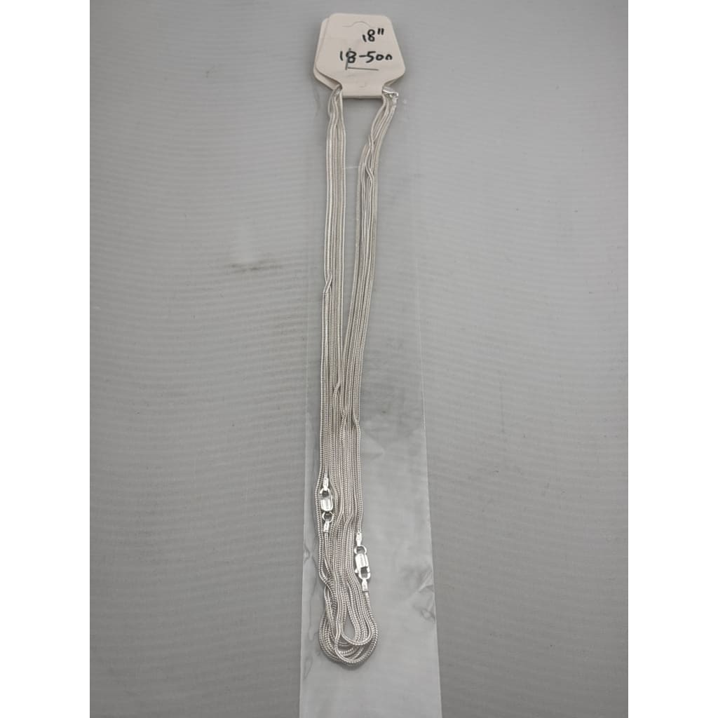 Delicate Snake Silver Chain in 925 Sterling Silver | Ultra