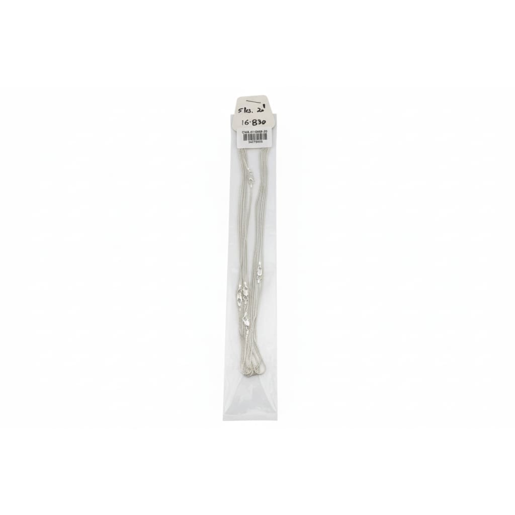 Delicate Snake Silver Chain in 925 Sterling Silver