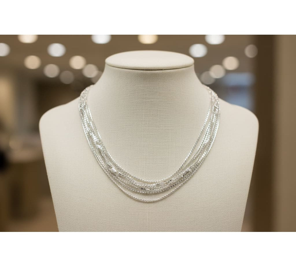 Diamond Cut Cable Chain 925 Silver