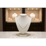 Diamond Cut Curb Silver Chain 925