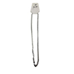 Double Row Curb Silver Chain 925 Silver (20, 22 & 24 Inch)