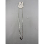 Double Row Curb Silver Chain 925 Silver (20, 22 & 24 Inch) – view 2