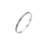 Dual Line Silver Kada – 925 Sterling Silver Bracelet